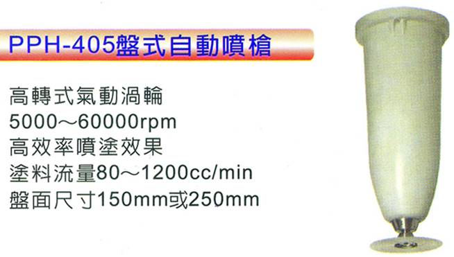 PPH405盤式自動噴槍