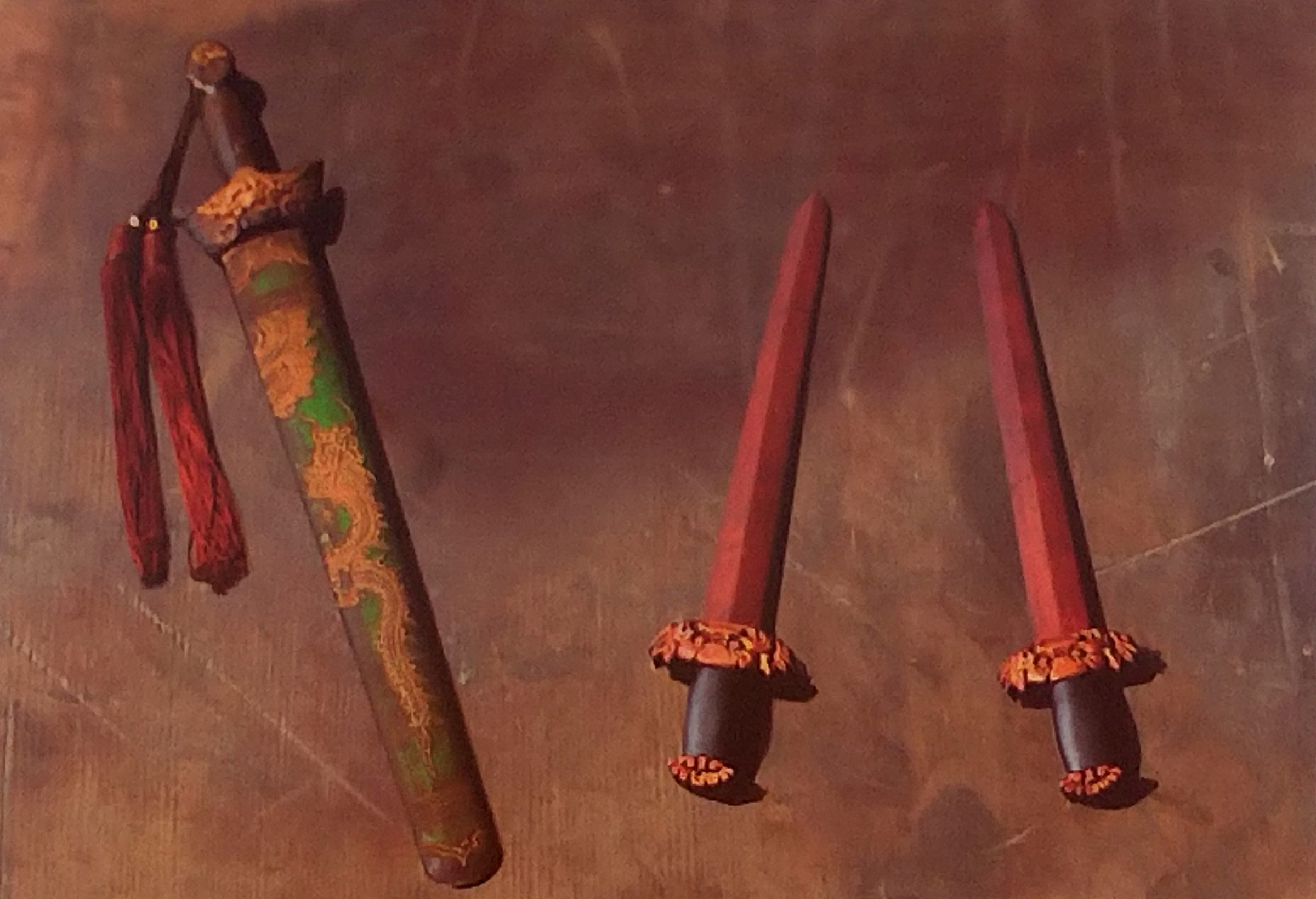 蘇府王爺桃柳劍、寶劍