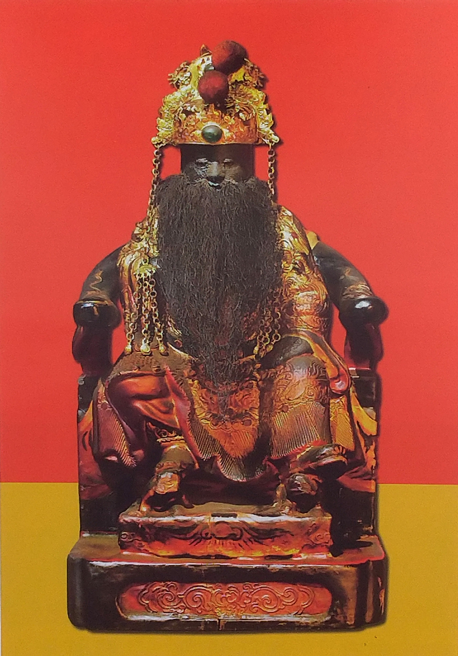 蘇府三王爺開基神像(文武裝束)