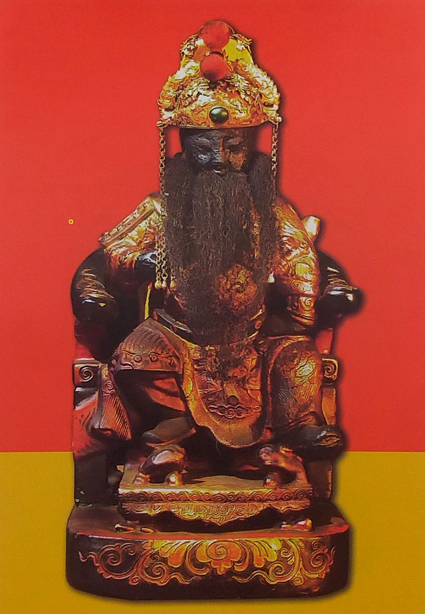 蘇府二王爺開基神像(武將裝束)