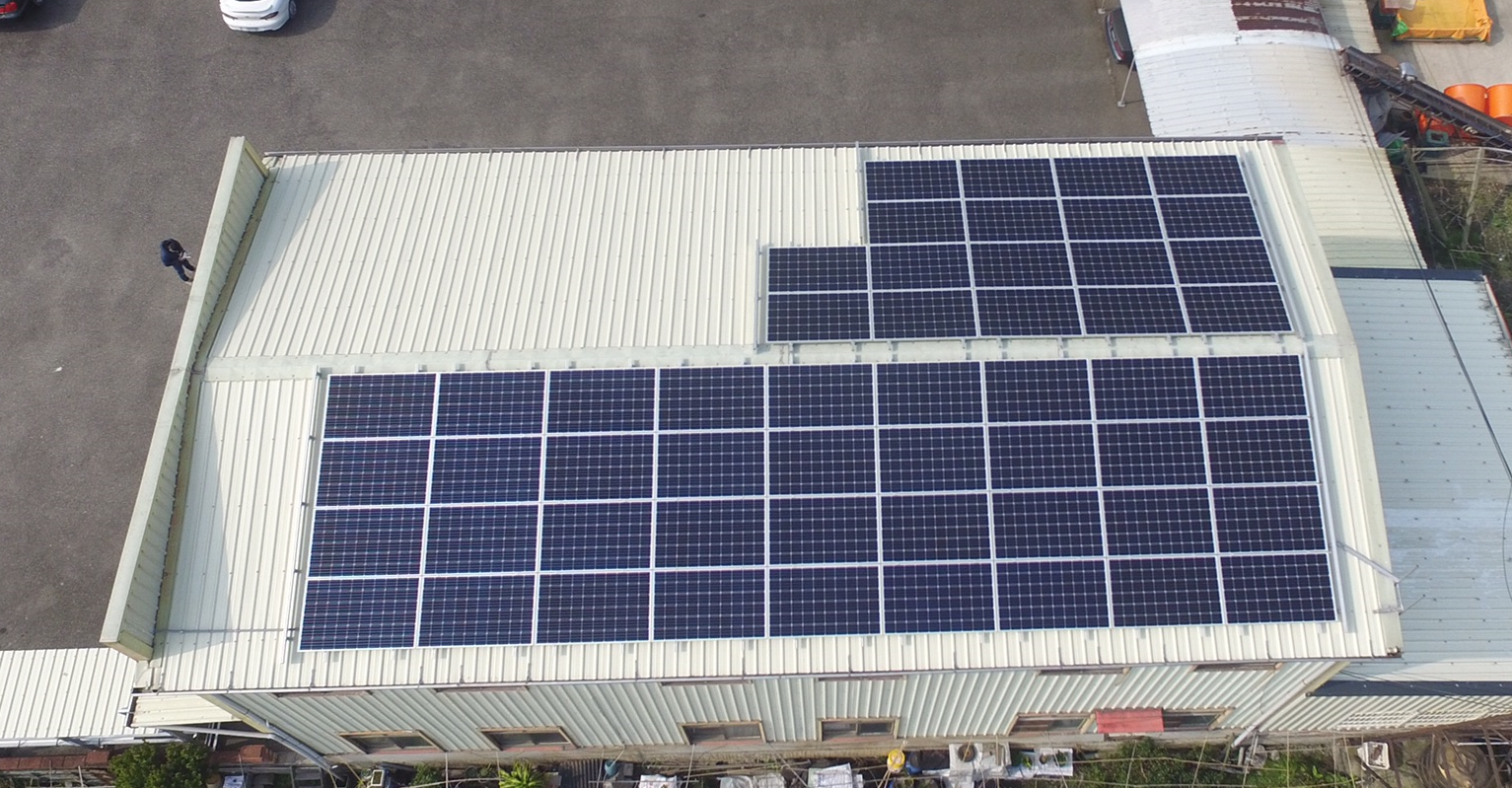 彰化大村汽修廠屋頂出租鋪太陽能板