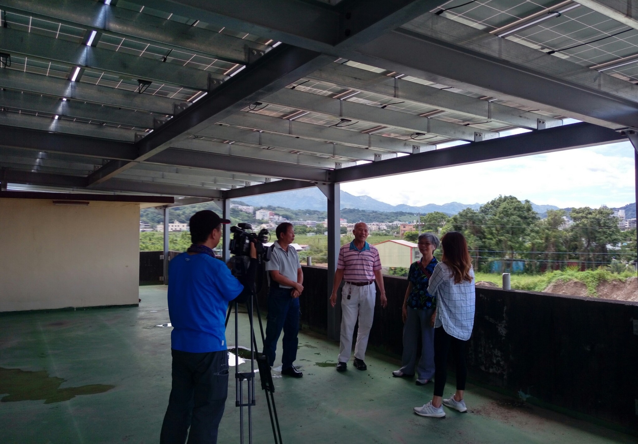 苗栗卓蘭住家太陽能公共電視採訪