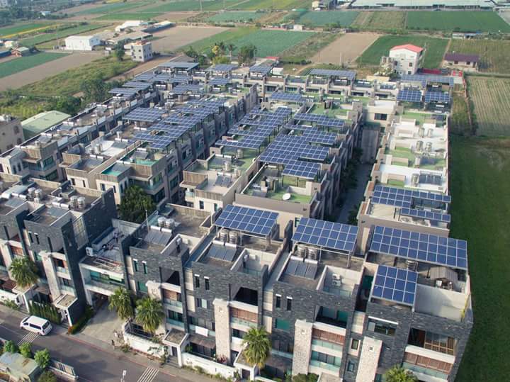 台南善化百里揚社區型太陽能光電廠