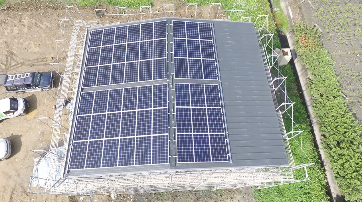 彰化大村農舍太陽能屋頂