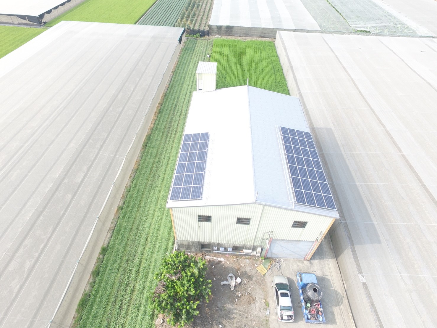 雲林斗南農舍太陽能發電系統