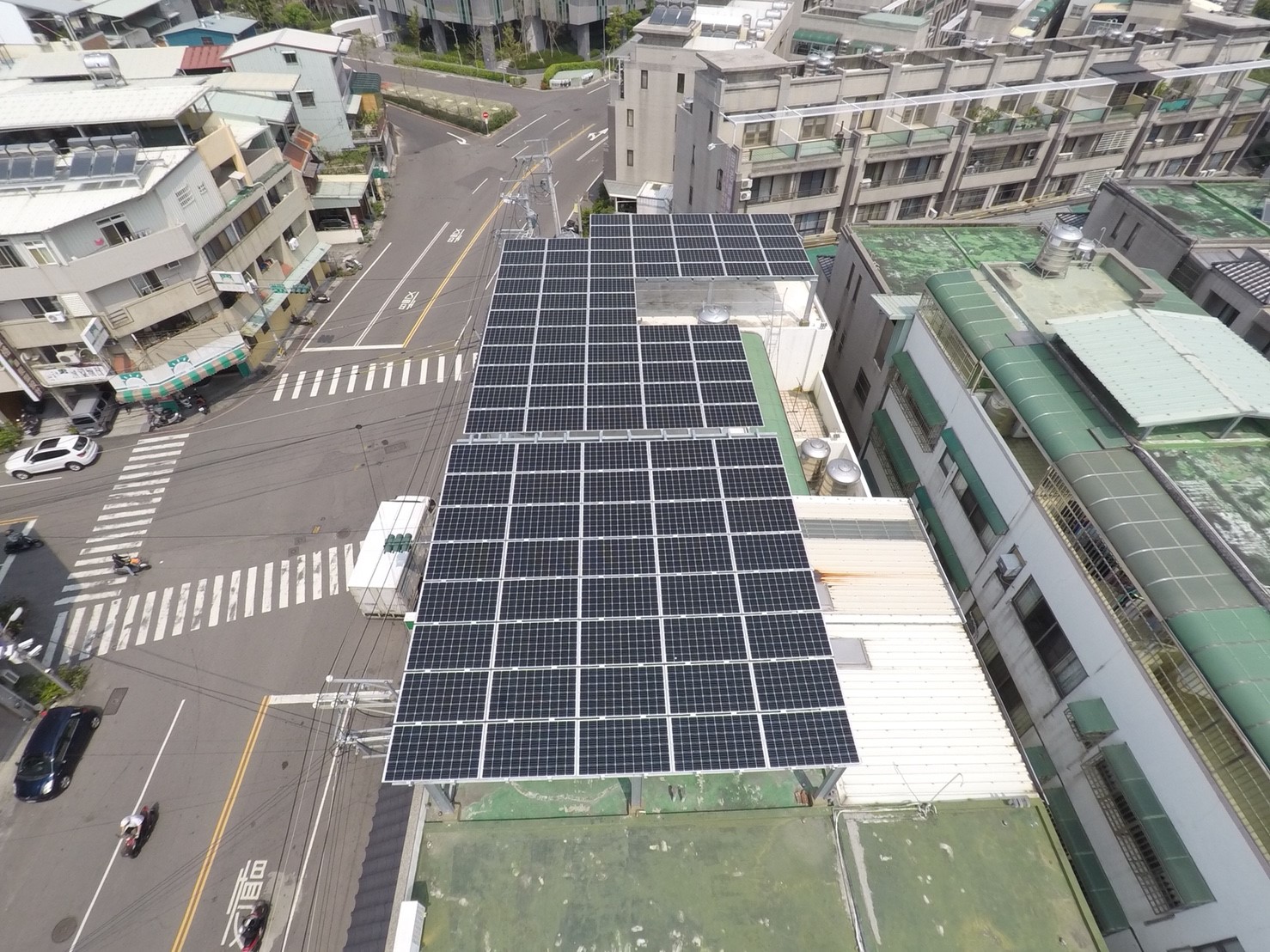 台中太平便利商店屋頂型太陽能