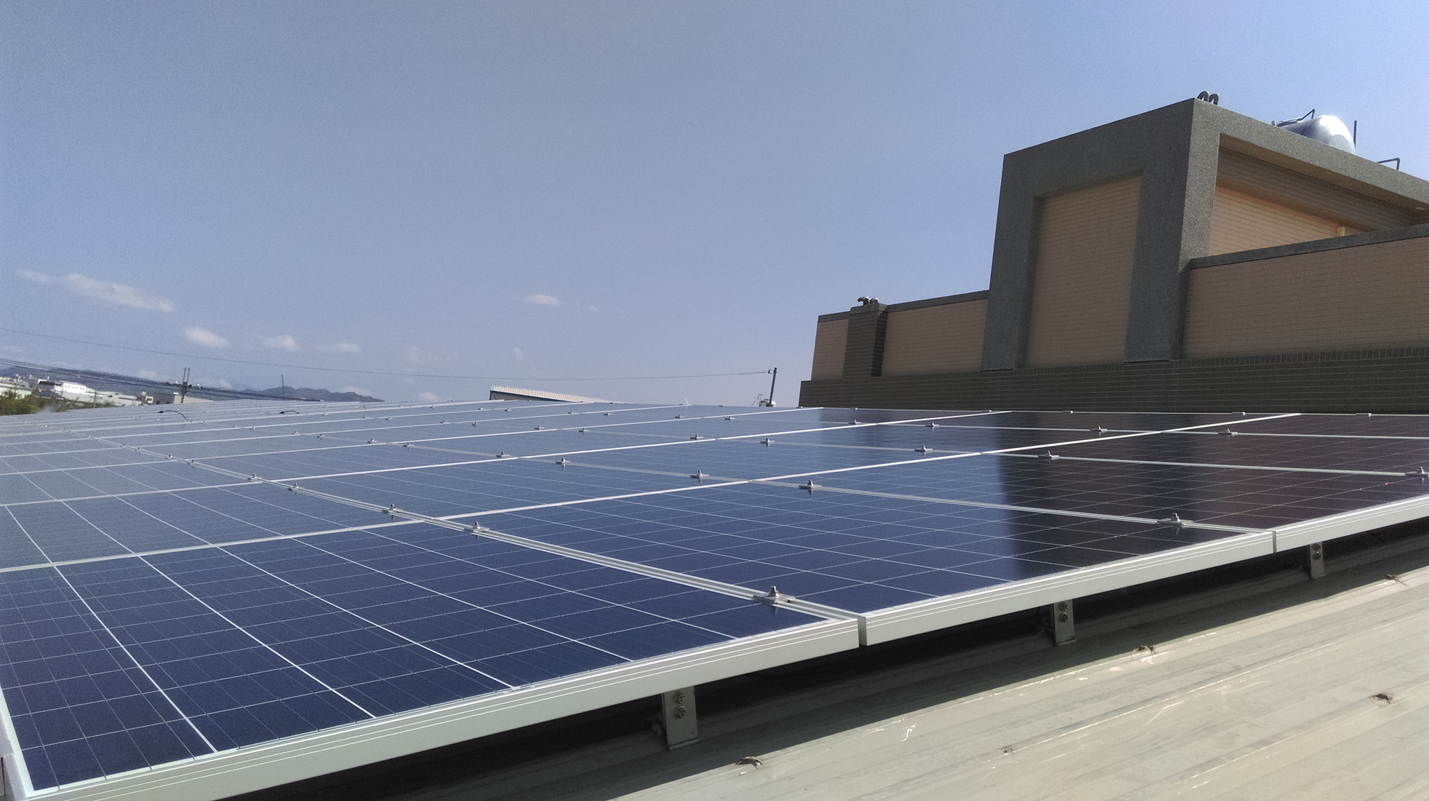 台中潭子工廠屋頂太陽能投資