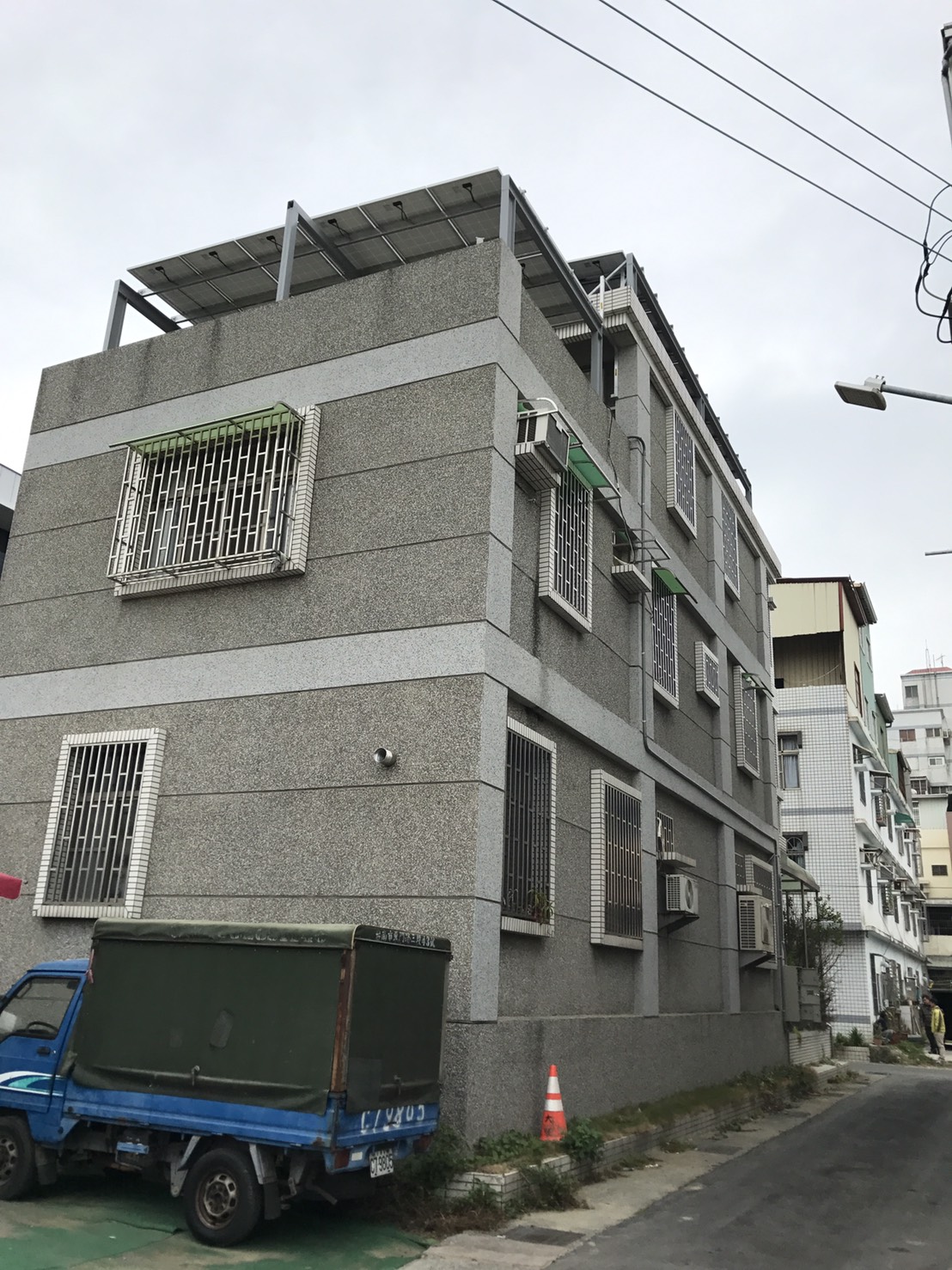 台南永康透天住宅太陽能光電設備