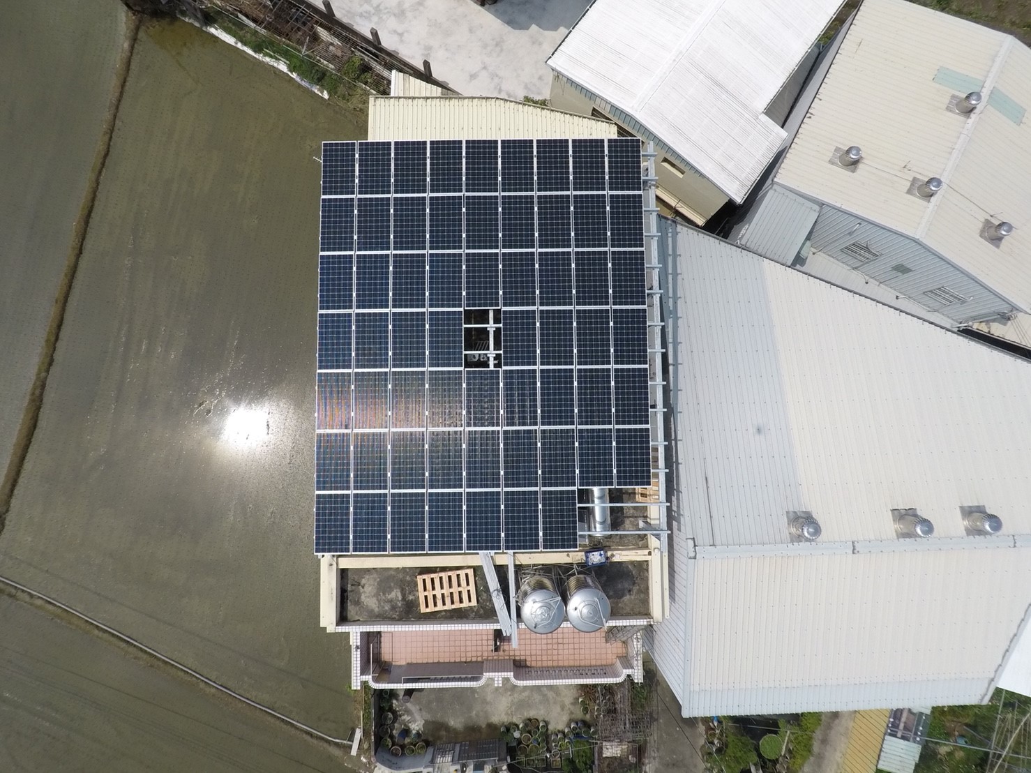 台中潭子農舍太陽能電廠