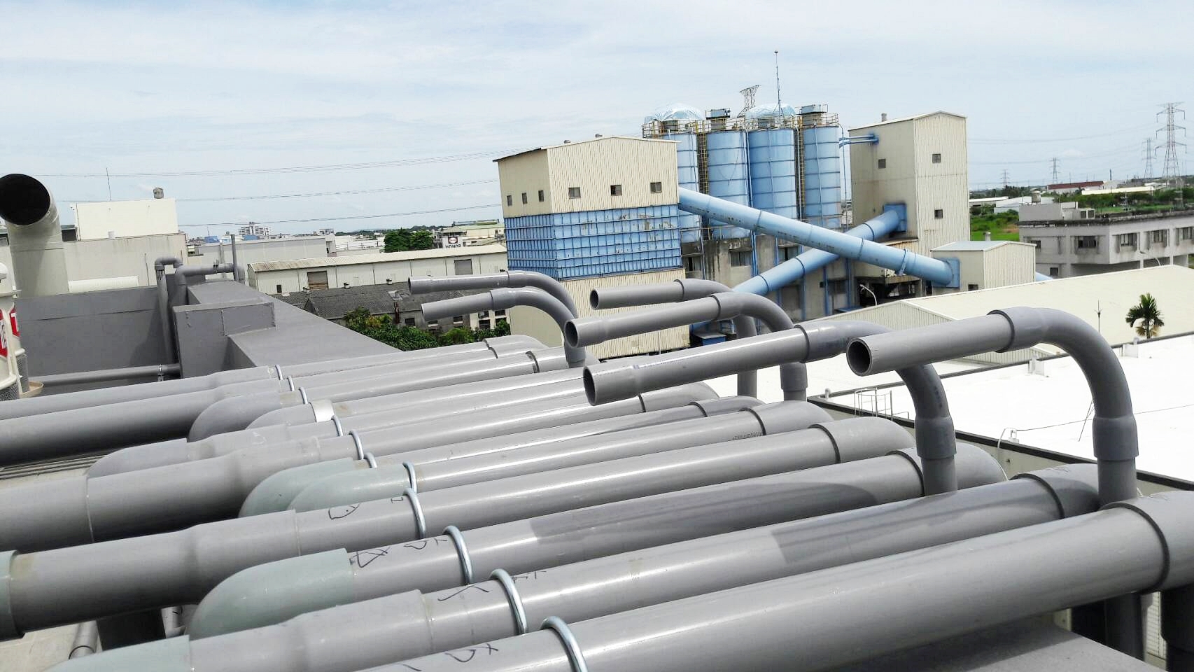 冷凍食品廠-控制線配置