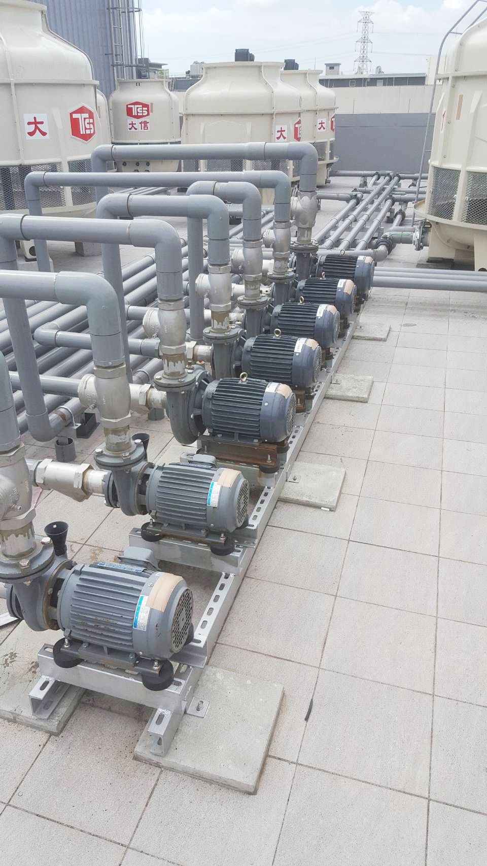 冷凍食品廠-控制線配置