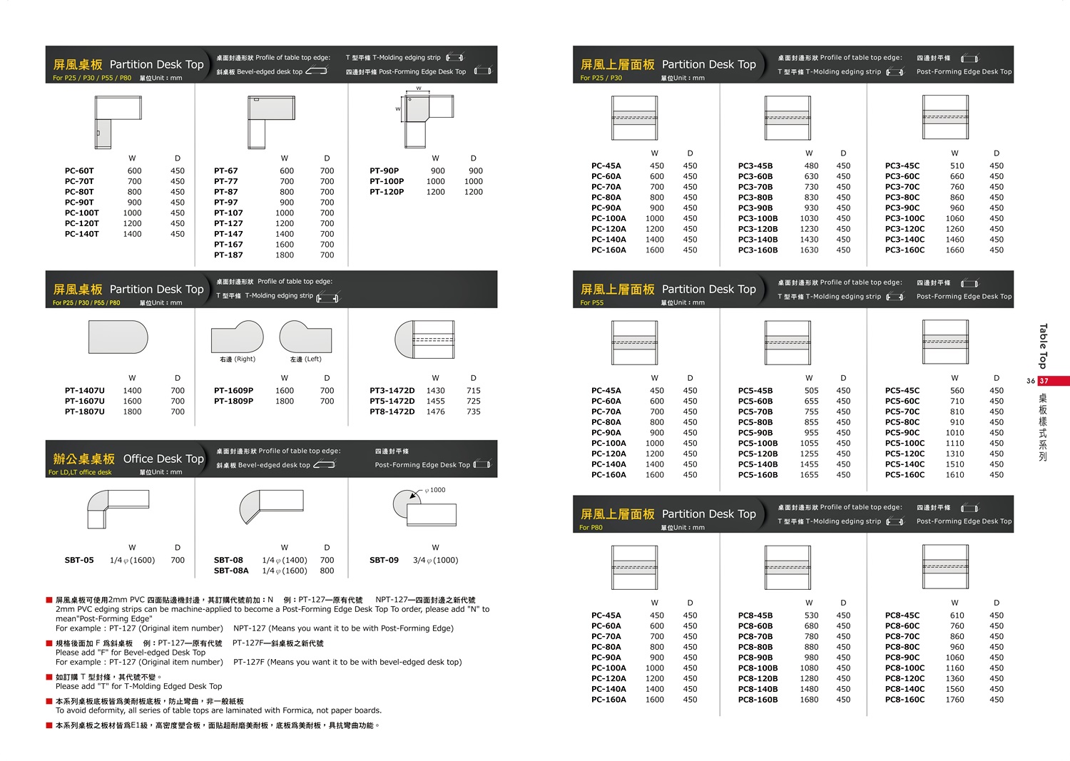 OA屏風高隔間系列P036-037