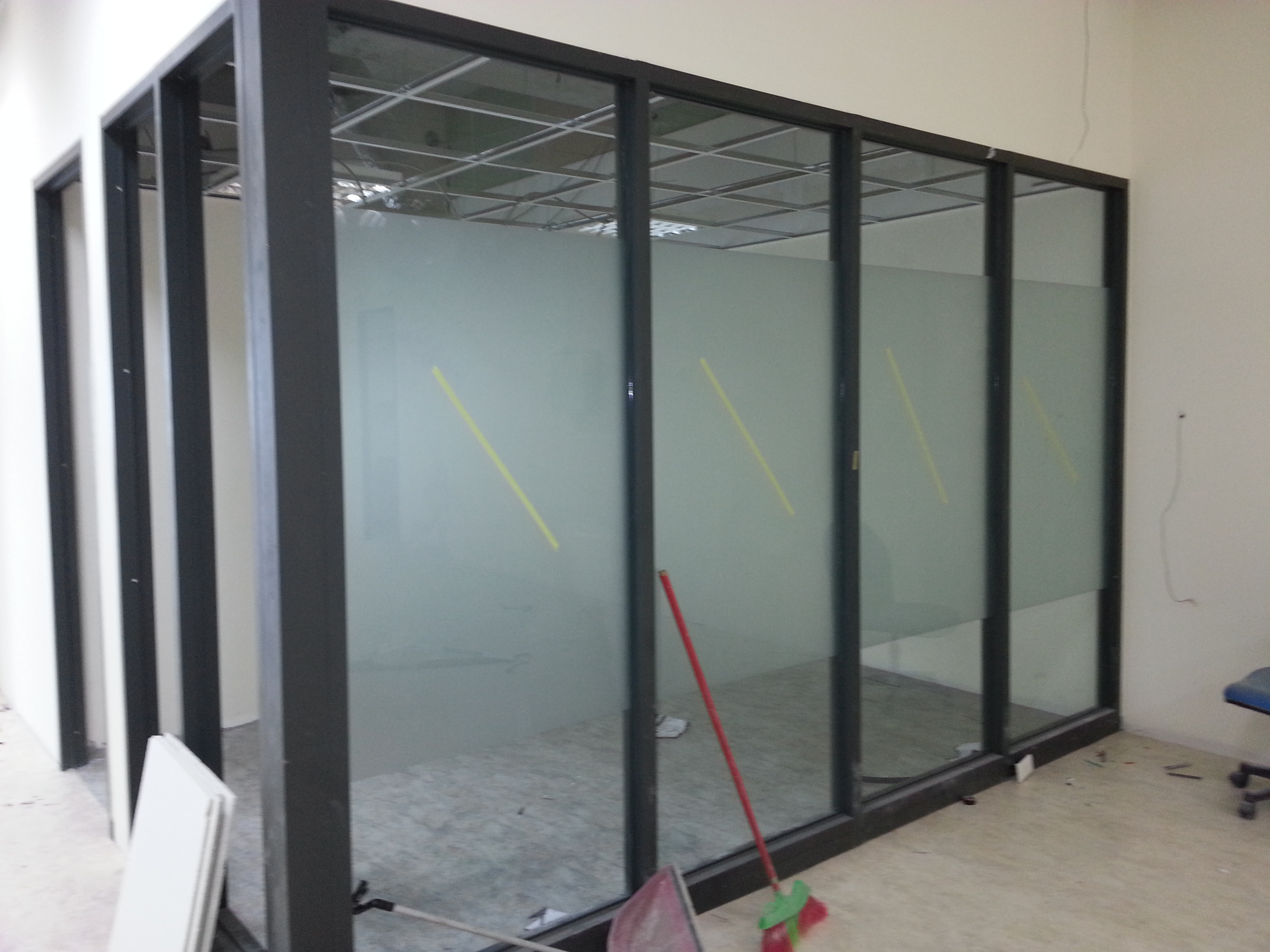 玻璃貼紙-辦公商業磨砂系列