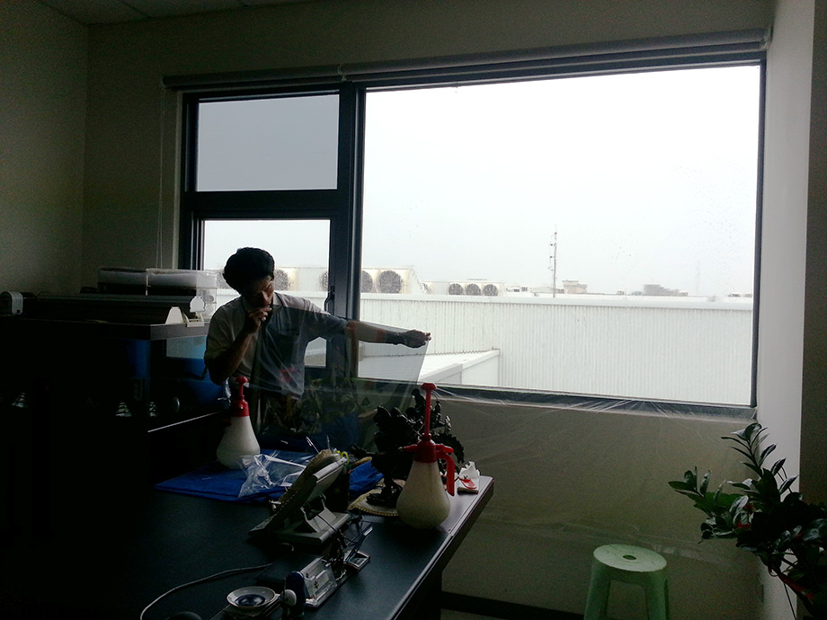 盟鑫工業-廠房隔熱,防爆,反光施工4