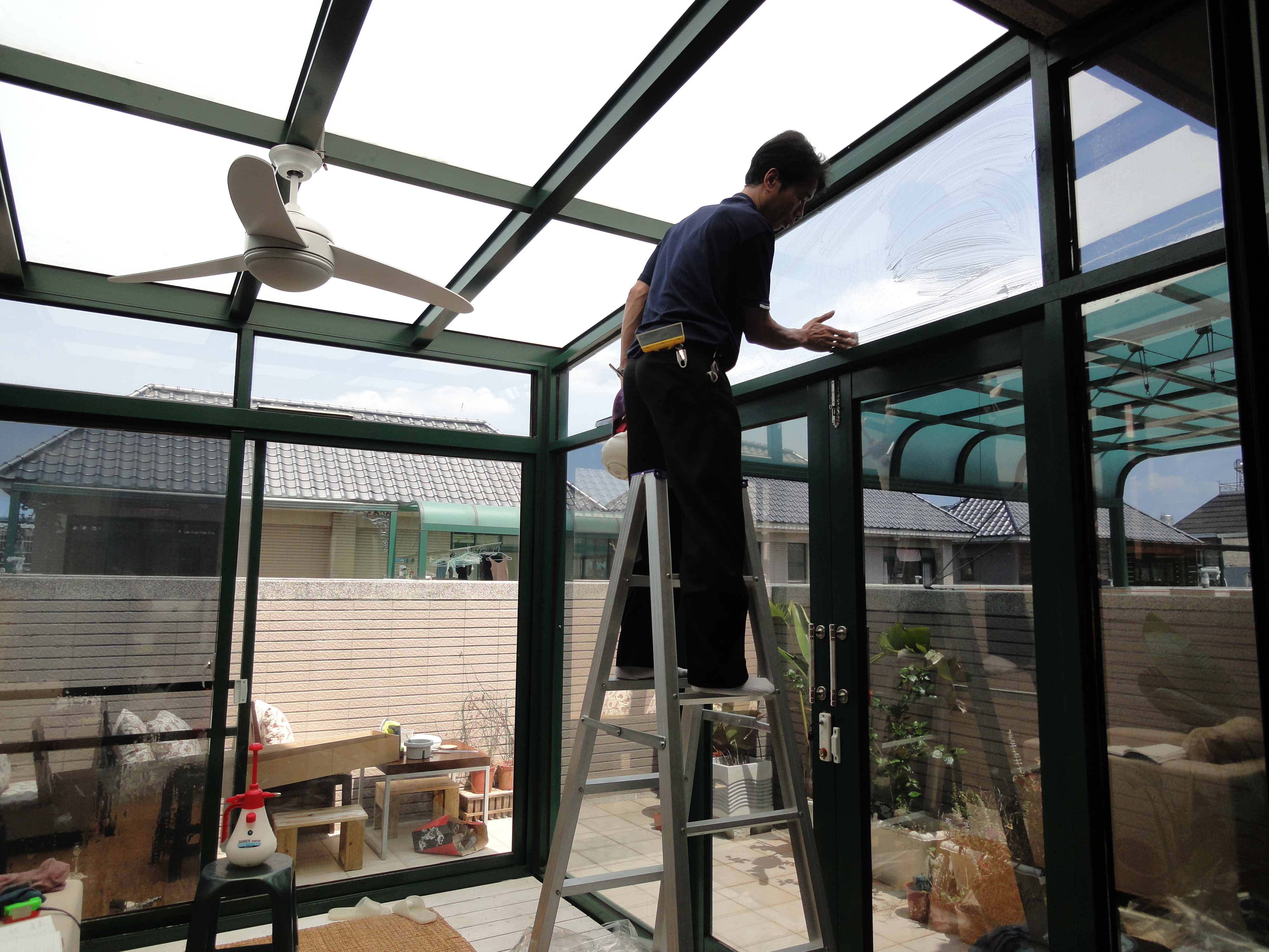 隔熱紙-採光罩玻璃屋系列