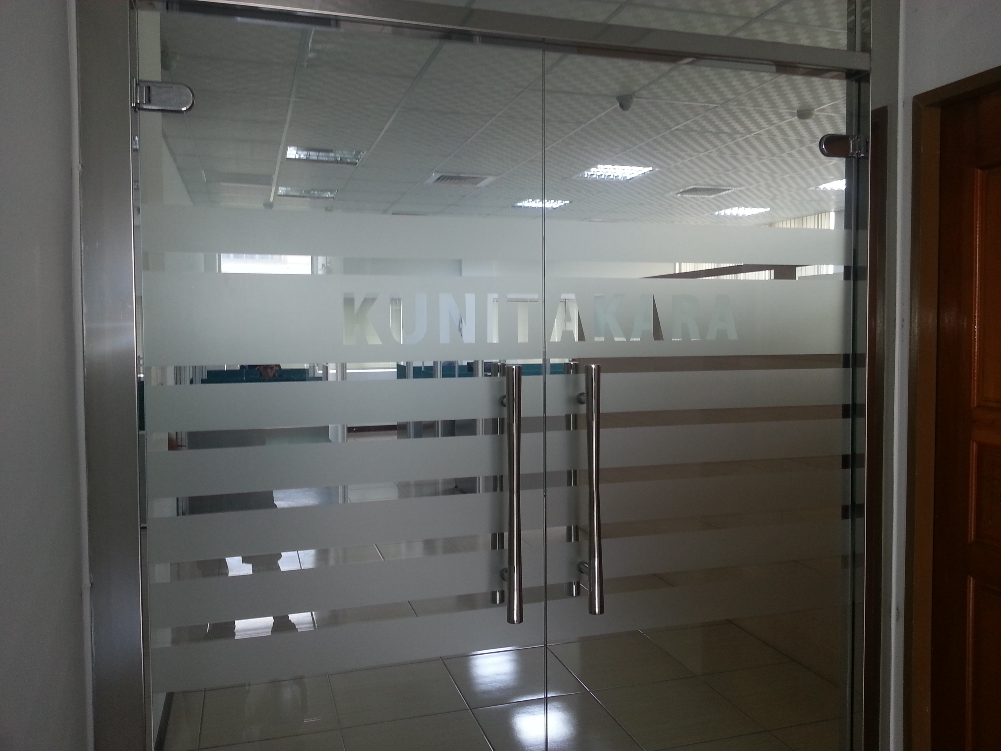 玻璃貼紙-商業辦公磨砂系列