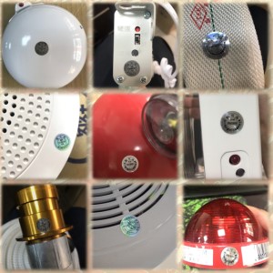 器材販售均含認可品標章