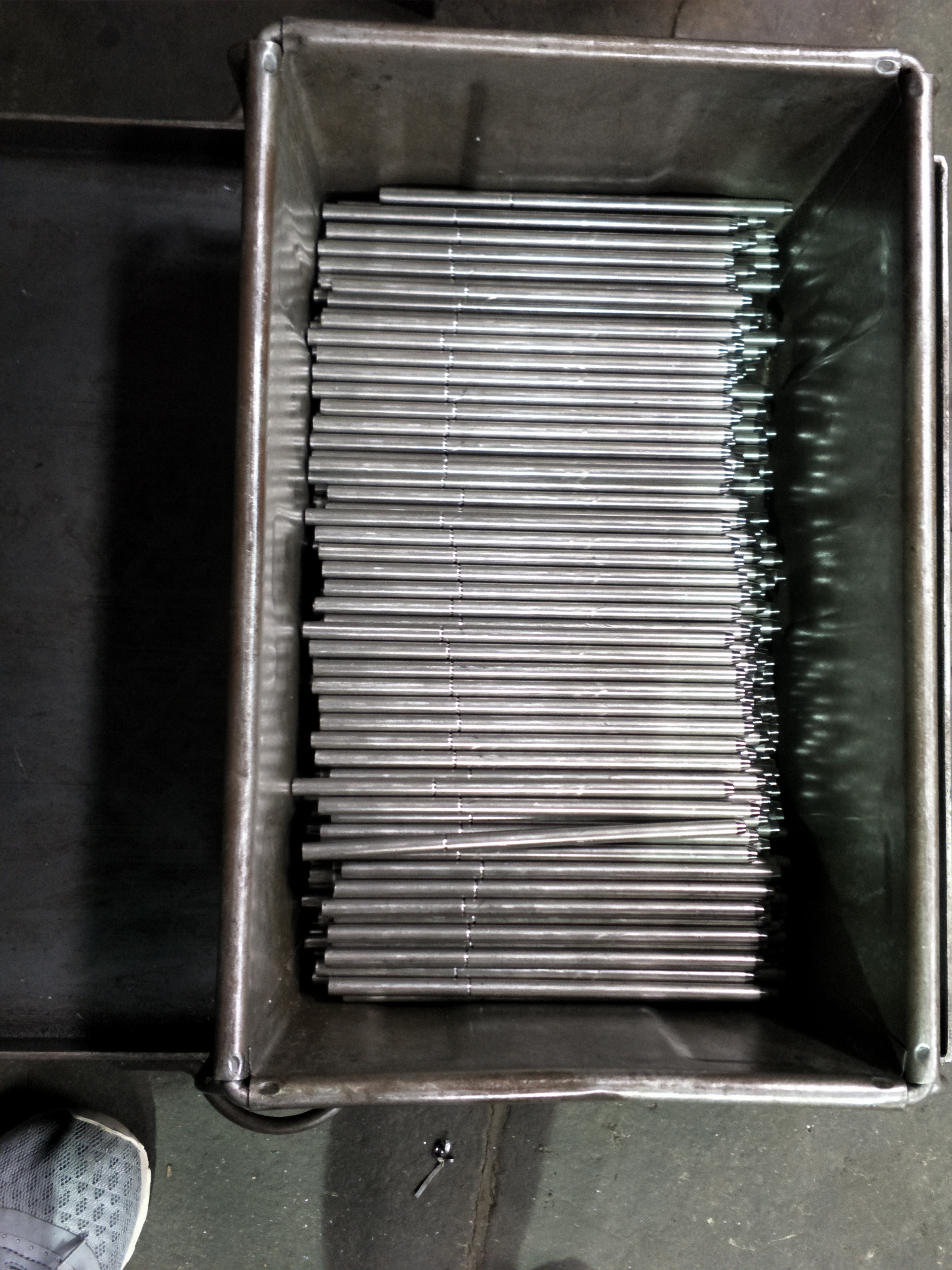 不銹鋼鐵材切削