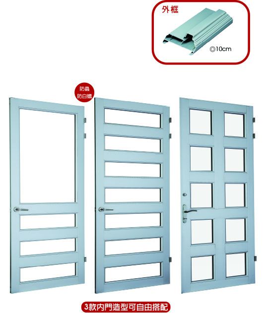 1010型辦公室推開大門