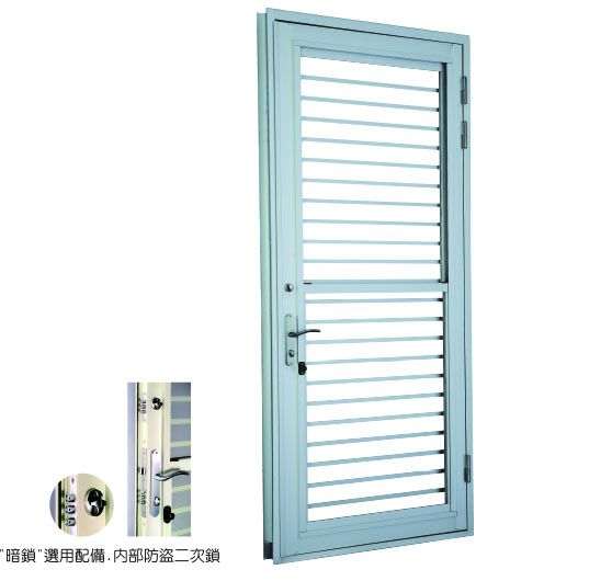 多段式微調三合一通風門