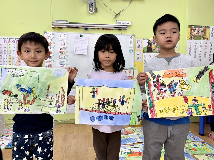 美勞-我的布袋戲偶台03