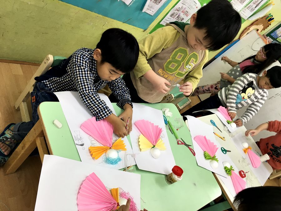 美勞-小天使的創作