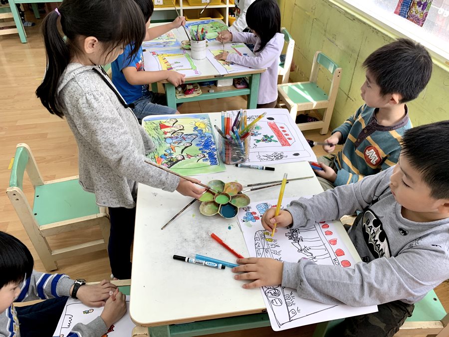 美勞-我的布袋戲偶台02