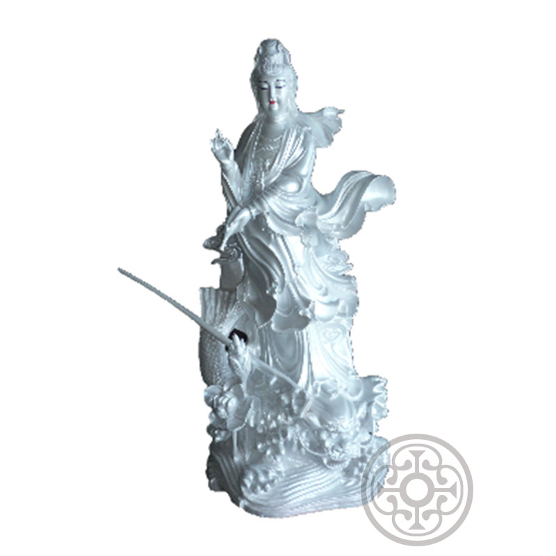 2.9尺淨水觀音-進口-(站龍)