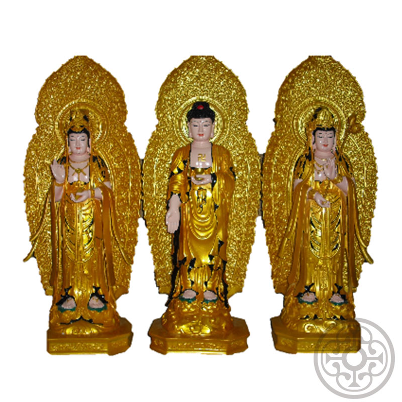 1.6尺站姿西方三聖