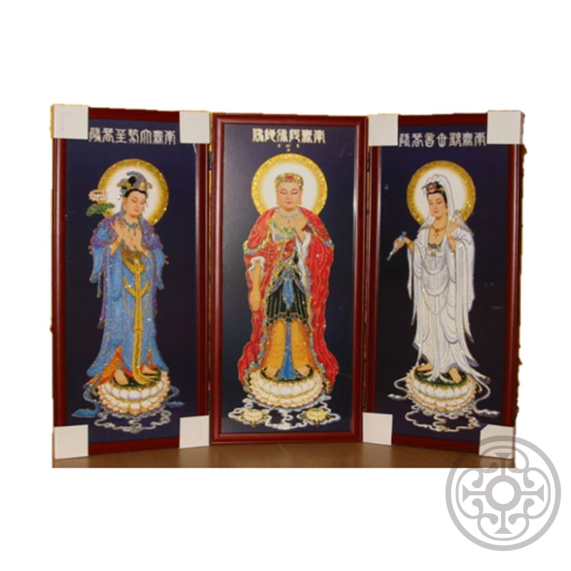 2.9尺燙金三聖平面圖