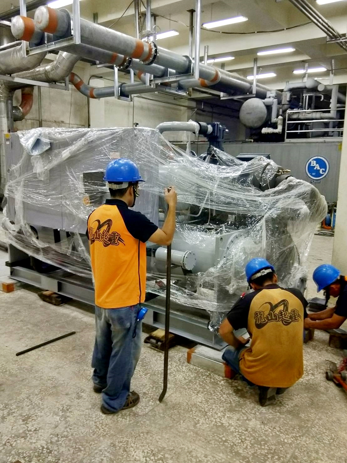 機械設備拆裝及定位