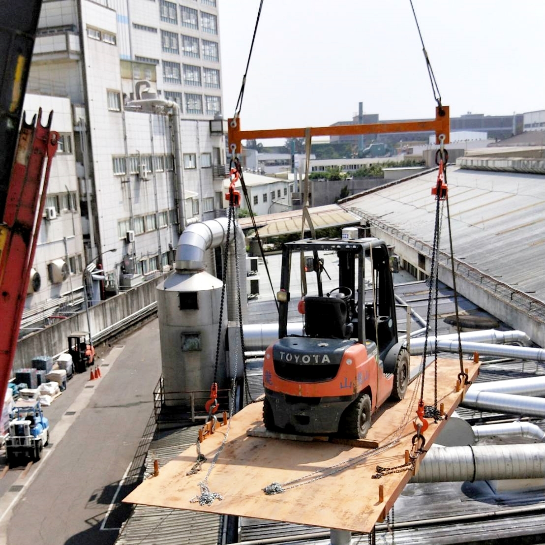 吊掛工程作業-龍山起重工程行