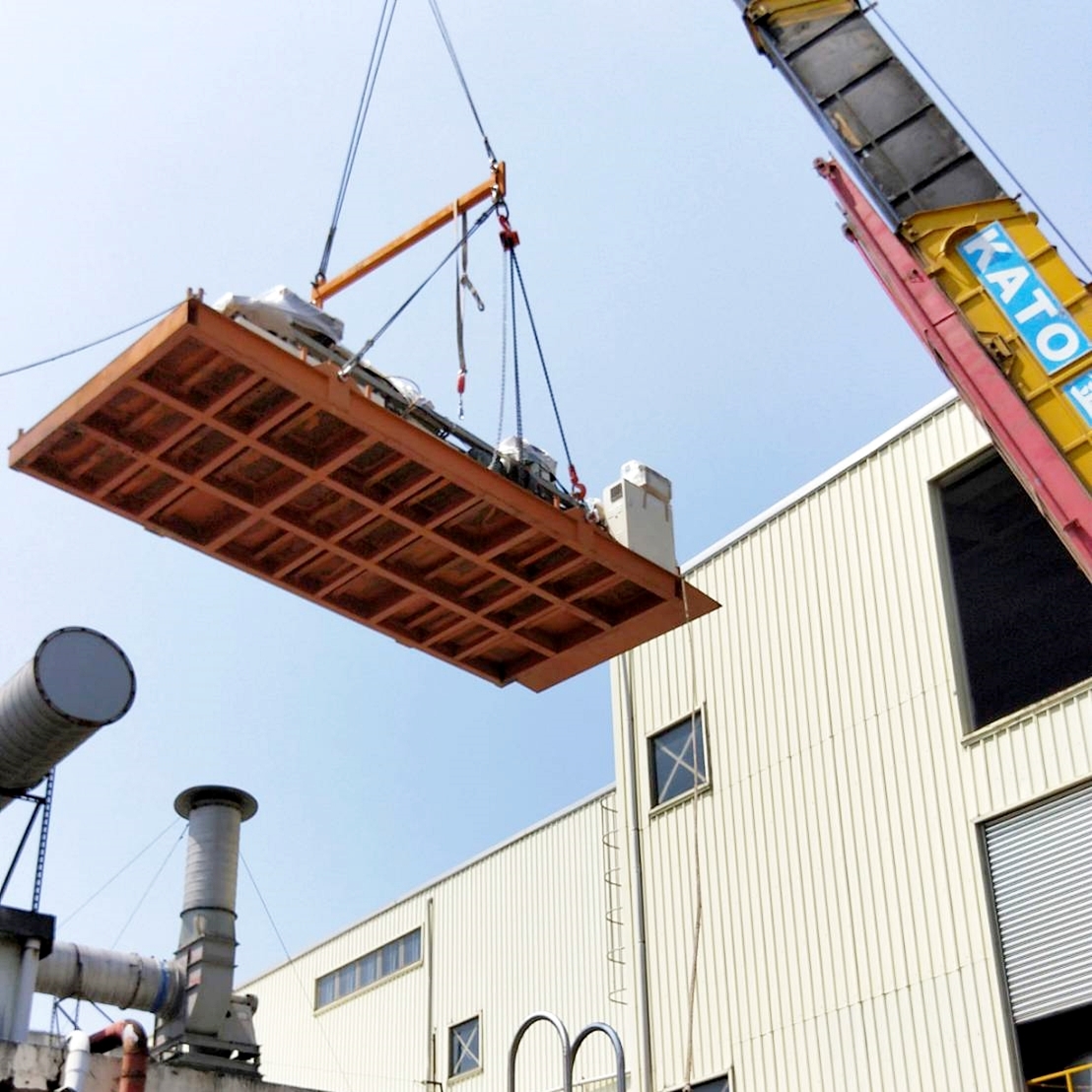 吊掛工程作業-我們採用檢驗合格吊車及作業平台