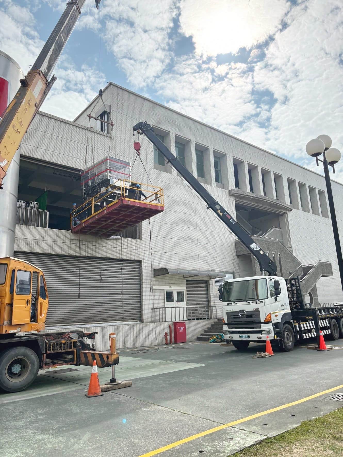 械設備吊掛作業