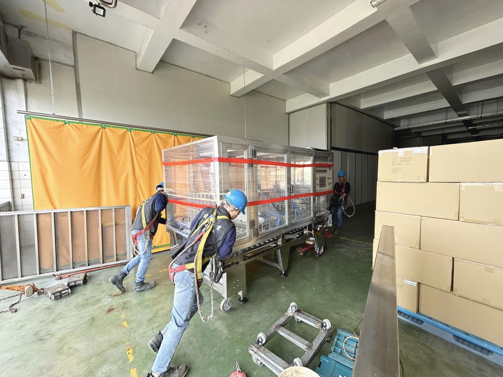 械設備吊掛作業