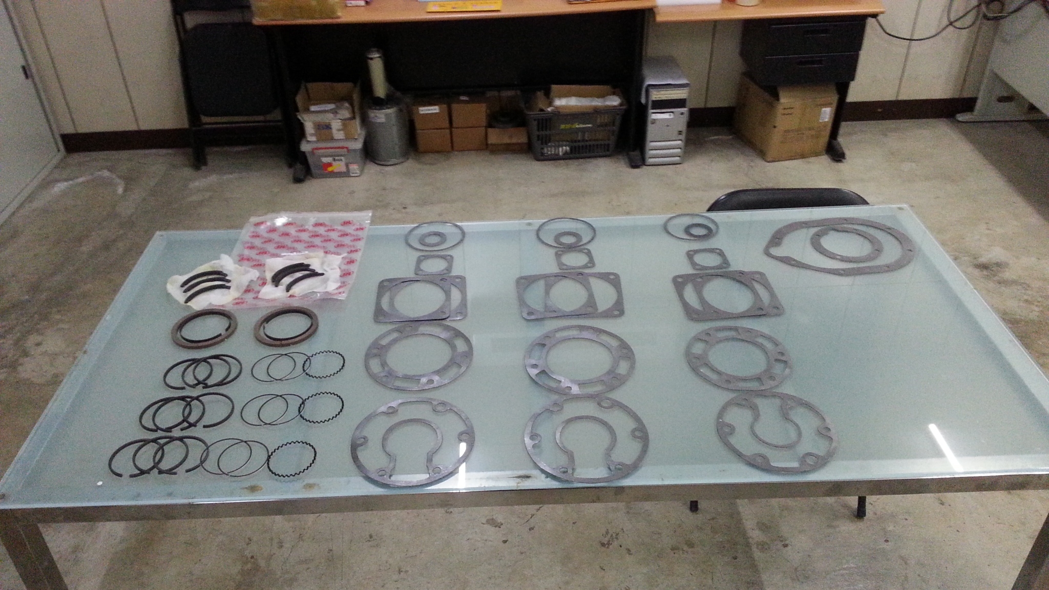 I.R無油往復式大修零件