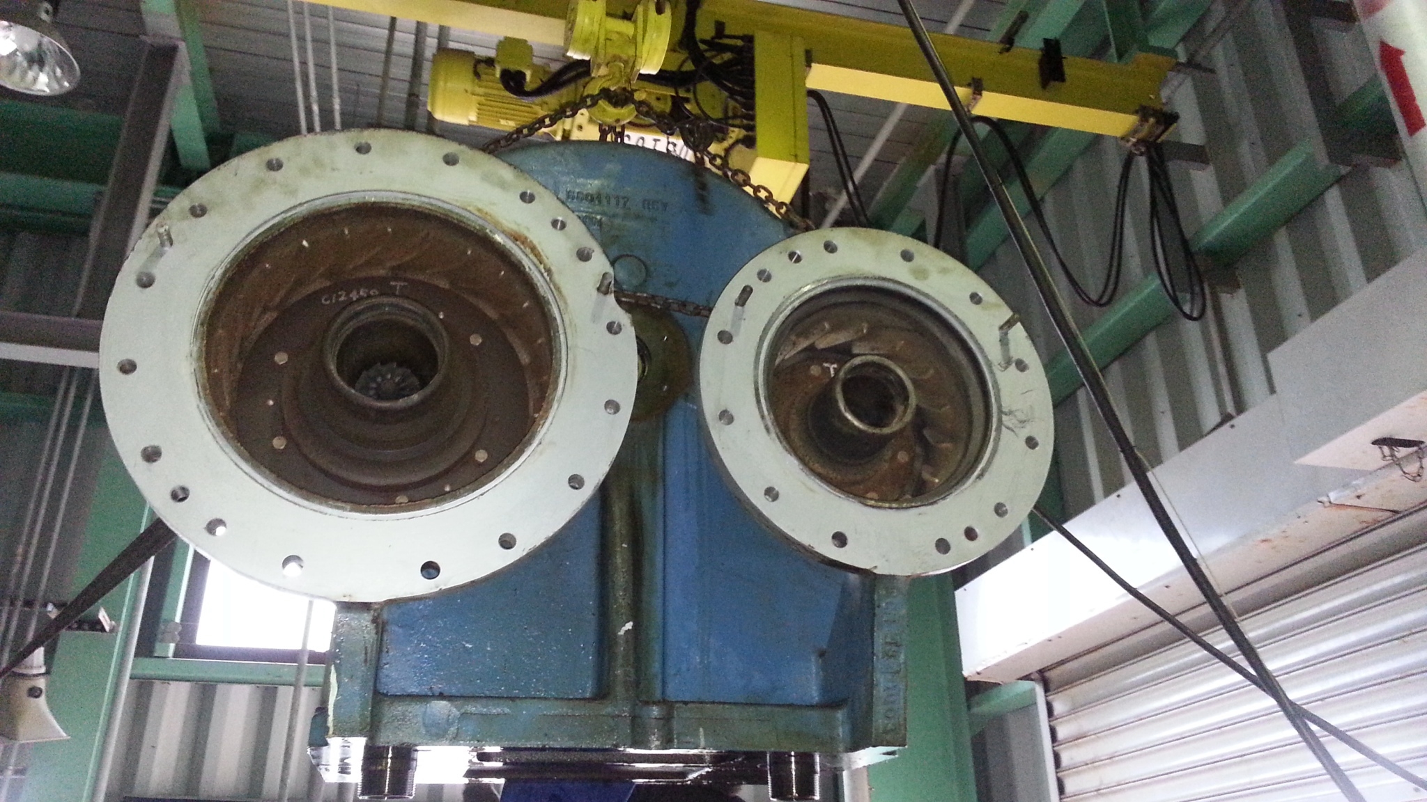 I.R離心機大修拆解