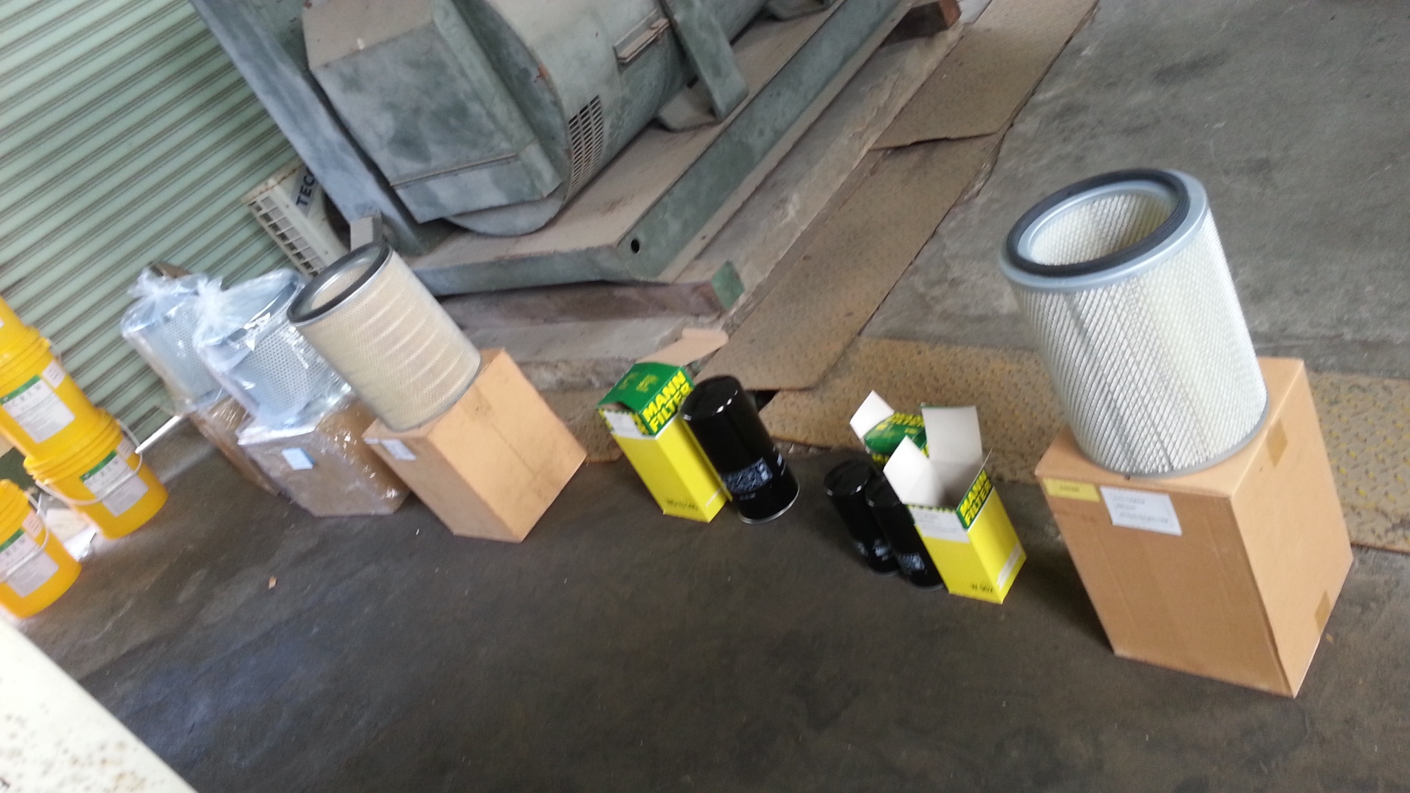 100HP螺旋式大保養耗材更換