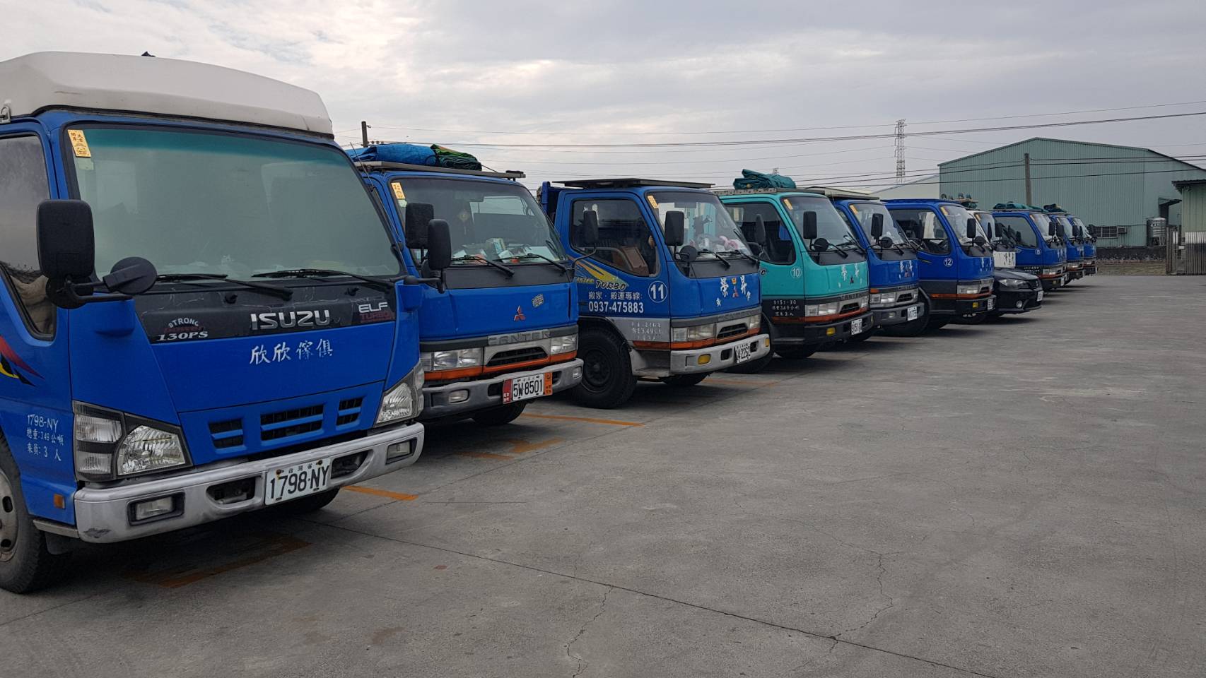 高雄搬家大小貨車