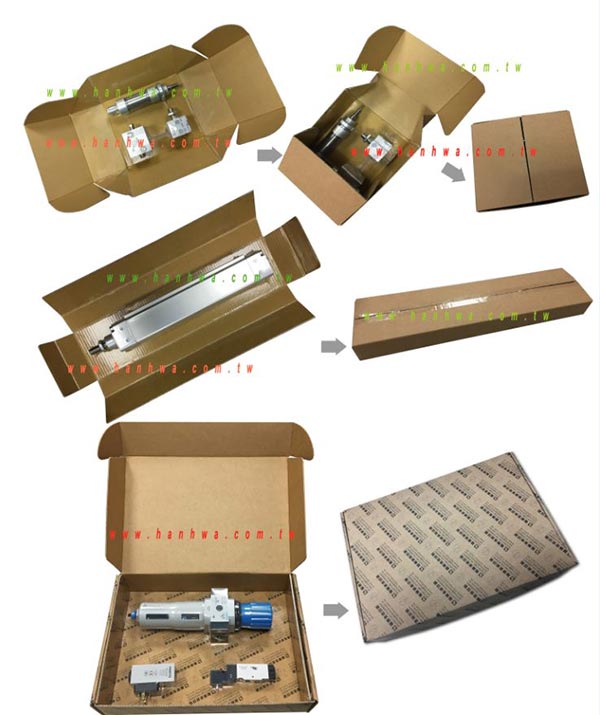 密著緩衝包裝(無填充物)