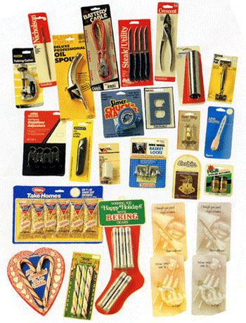 密著(貼體)包裝紙卡