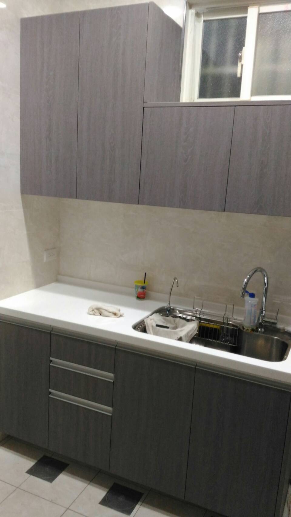 崁入式把手成形門廚具