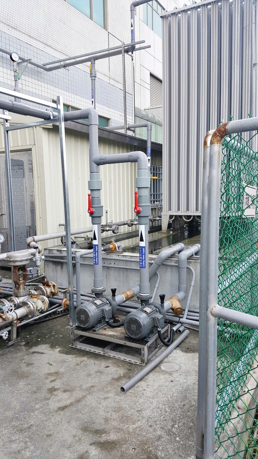 九台設備氣體管路新增(氣體管/排氣管路)