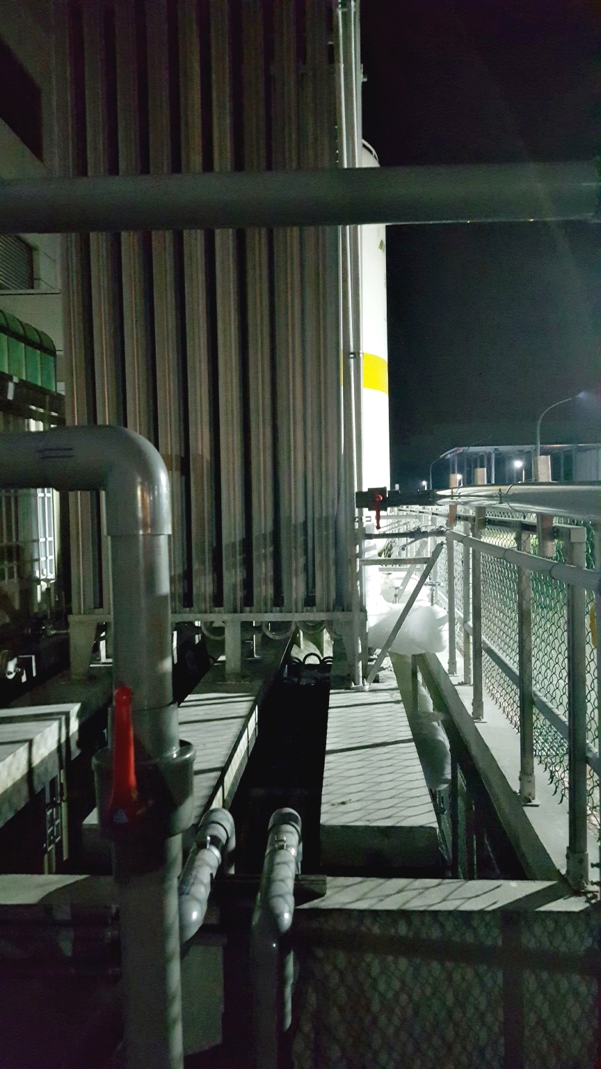 九台設備氣體管路新增(氣體管/排氣管路)