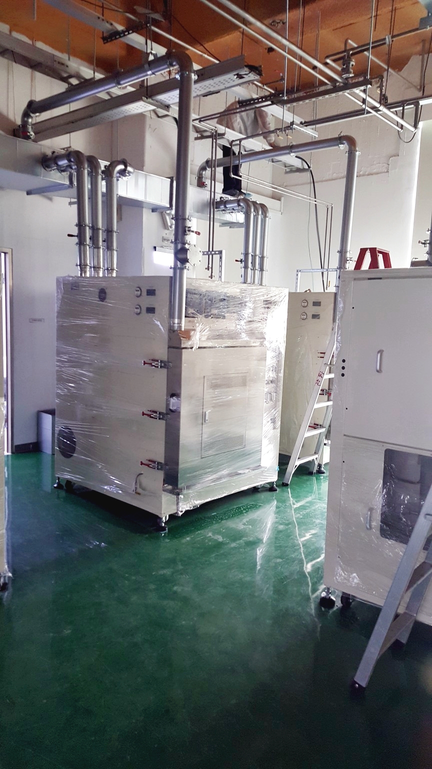 九台設備氣體管路新增(氣體管/排氣管路)