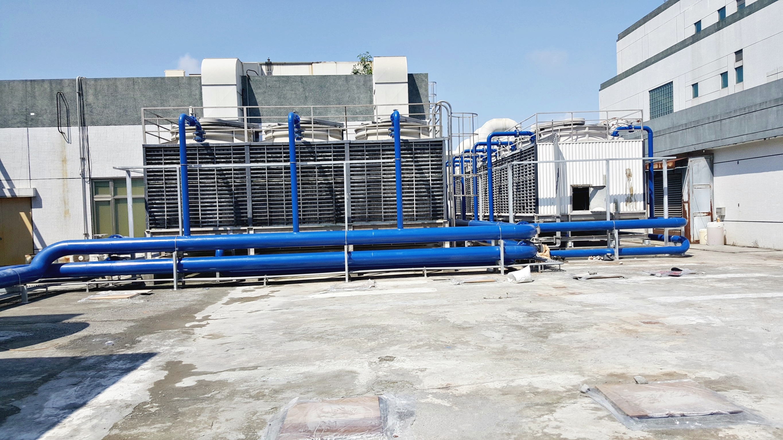 冷卻水塔移位工程