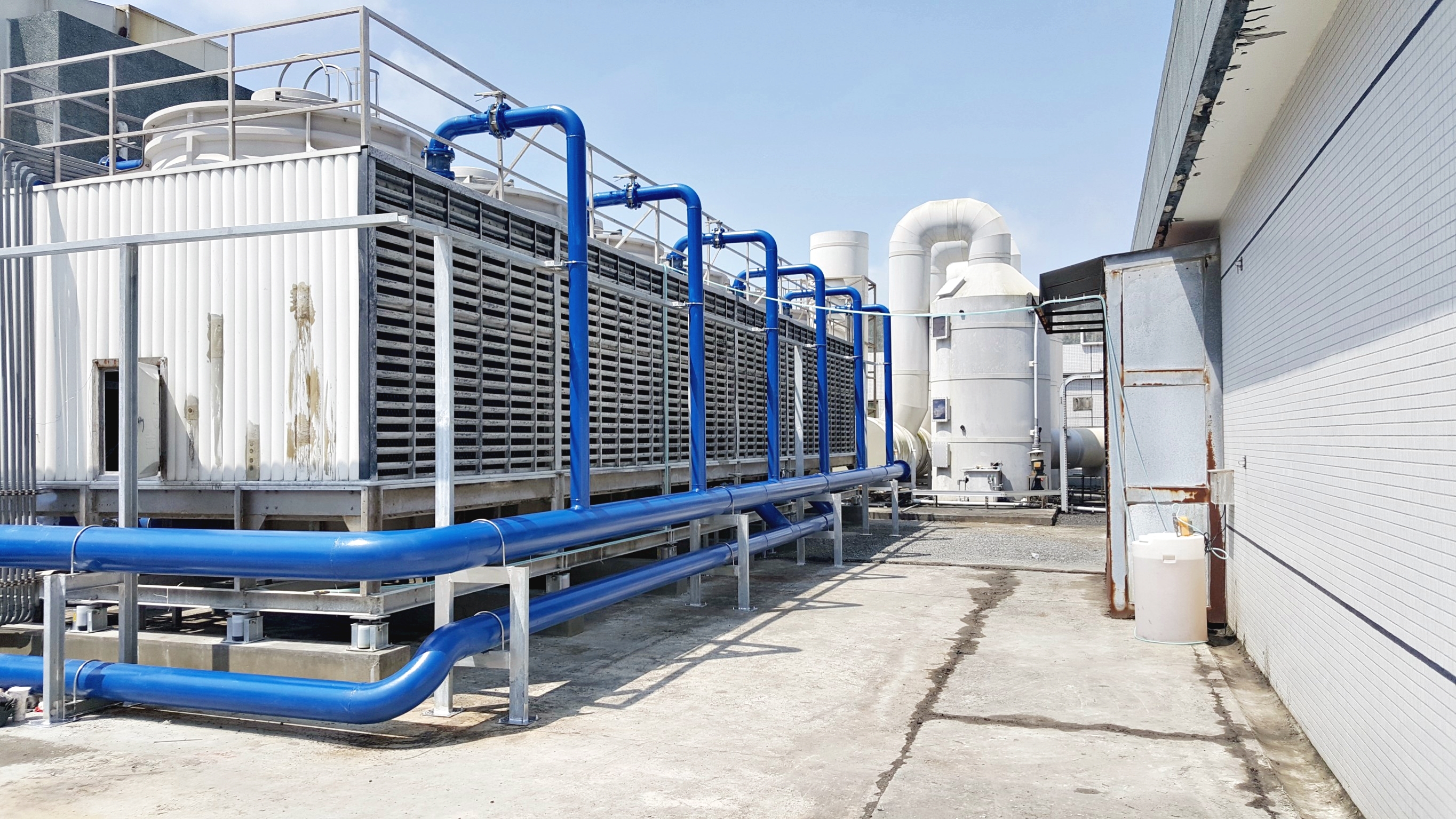 冷卻水塔移位工程