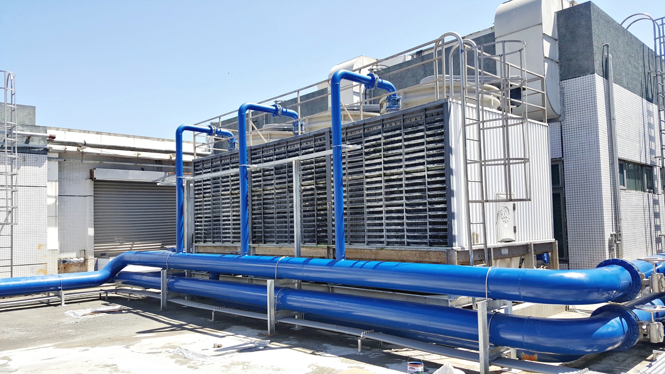 冷卻水塔移位工程