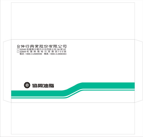 12K西式信封設計-