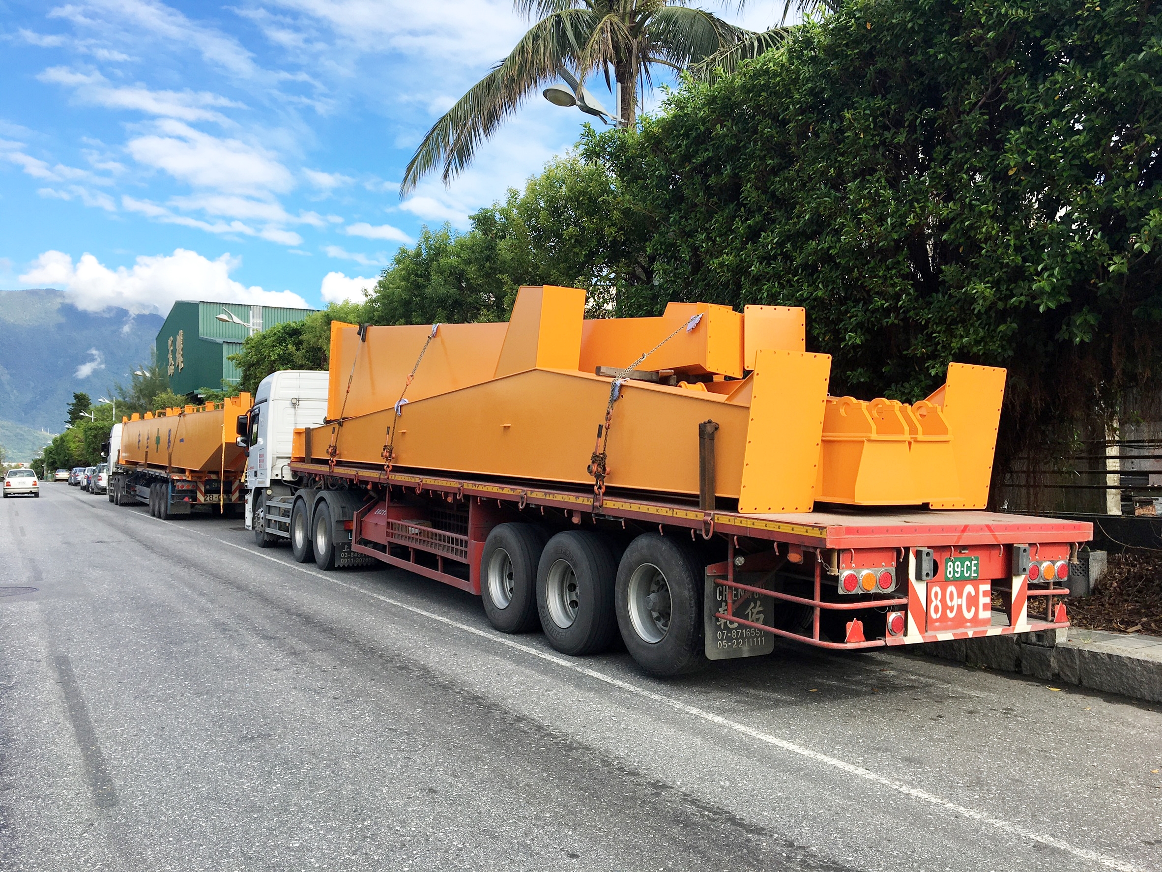 鋼板、鐵板拖運/運輸